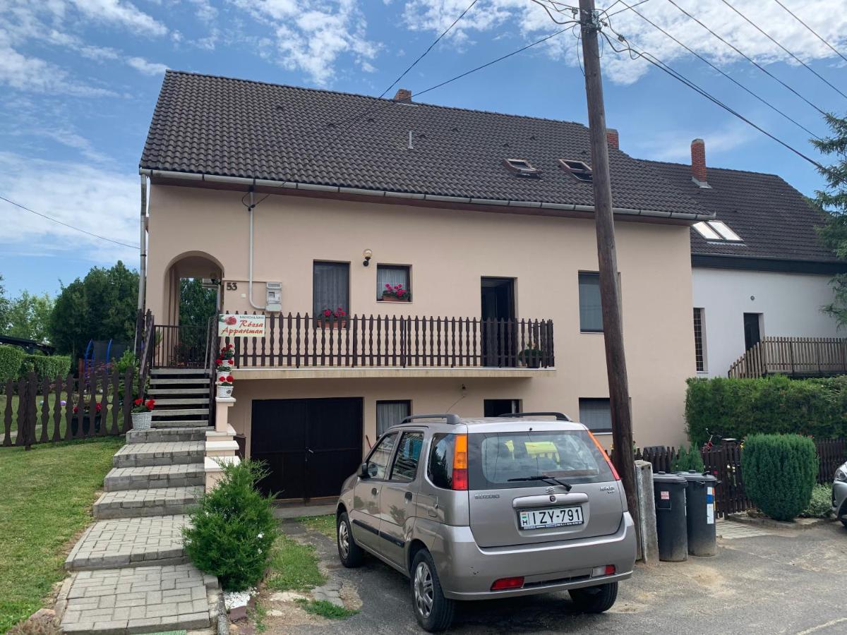Nagcsaládos Rózsa Apartman Balatonlelle Exterior foto